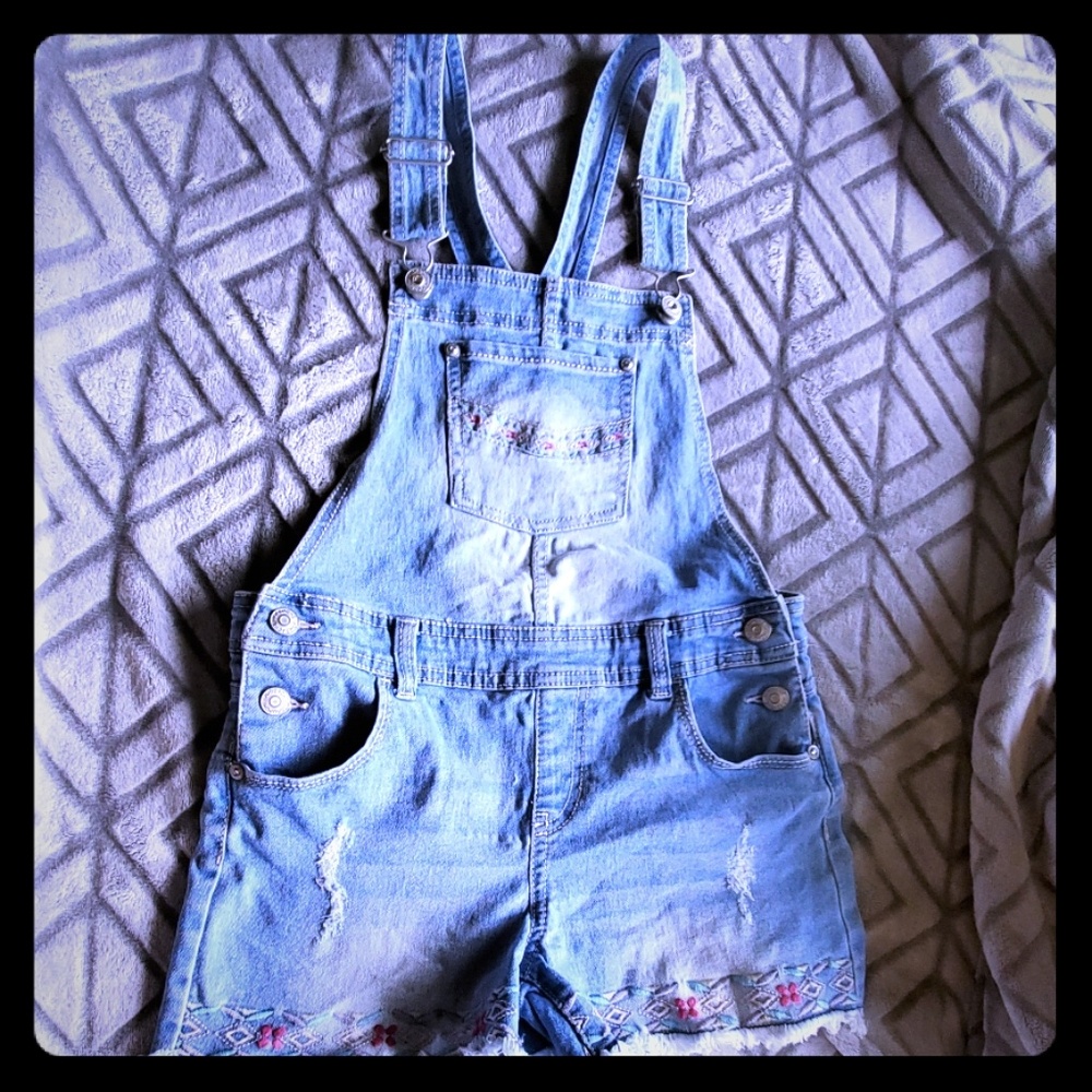 Jordache Denim Short Bibs